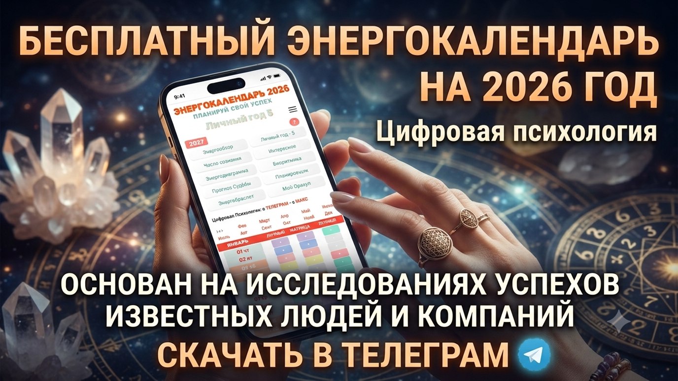 МОЙ ЭНЕРГОКАЛЕНДАРЬ