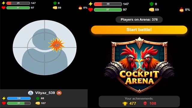 COCKPIT ARENA MMORPG