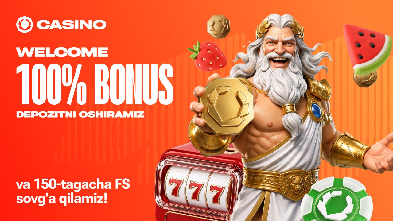 🚀 Kazinoda omadli start!
