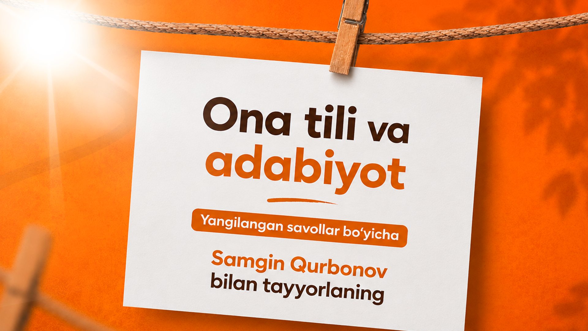 4-5-Sentyabr | 0 dan Milliy sertifikatgacha | Samgin Qurbonov