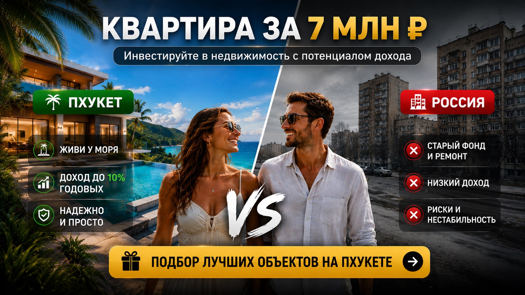 Смыков | Таиланд | Недвижимость в Паттайе, Пхукет, Бангкок