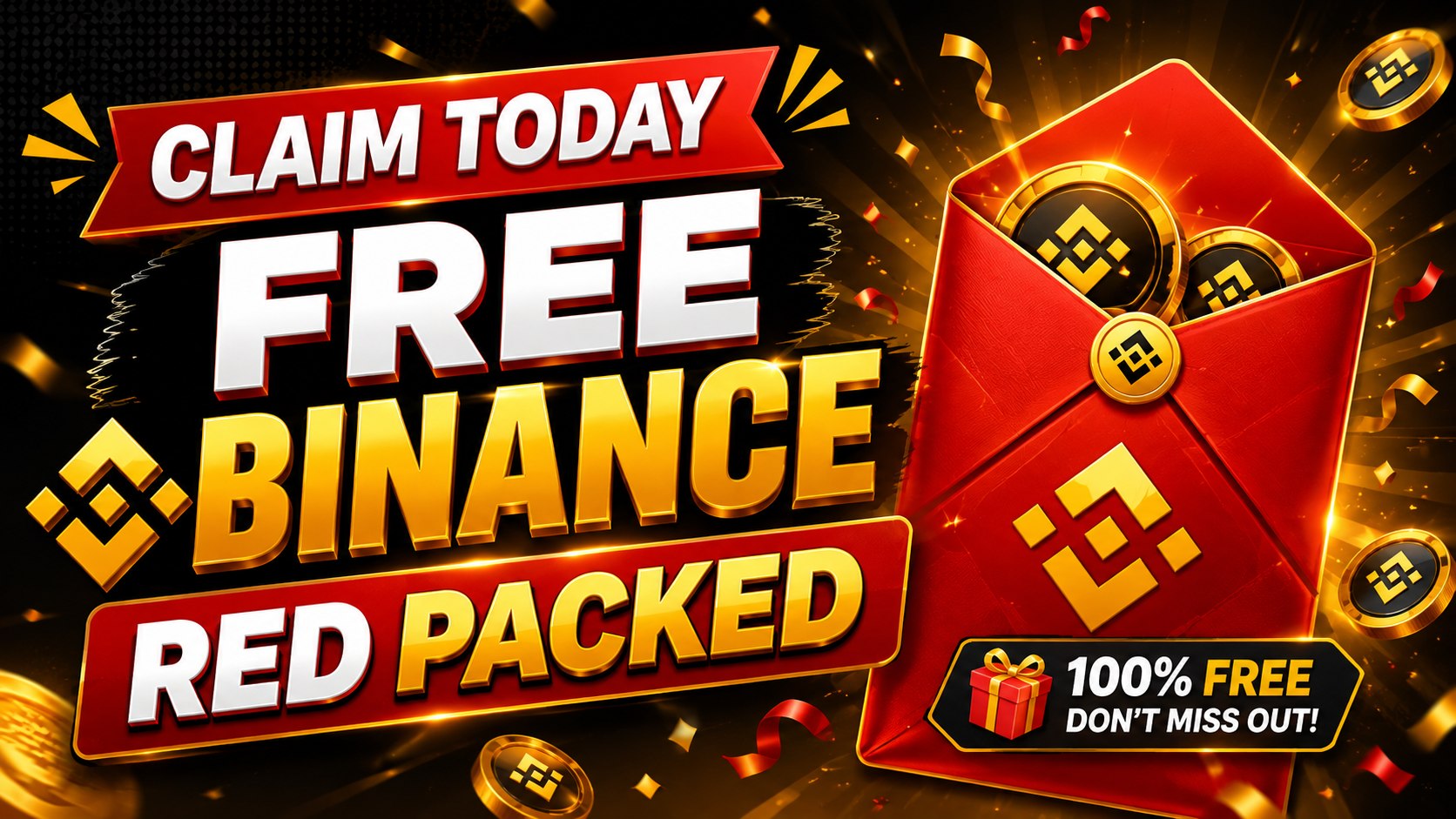Free Binance Red Packed