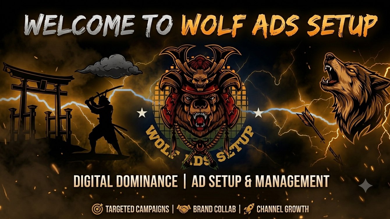 Wolf Ton Ads Setup