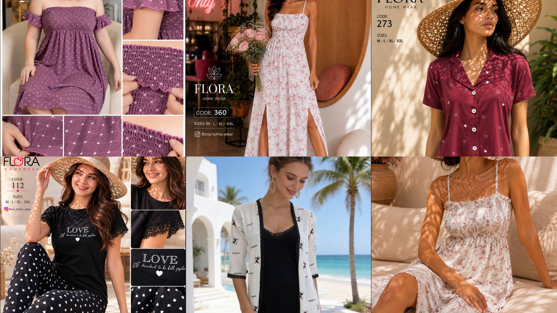 Flora Home wear
