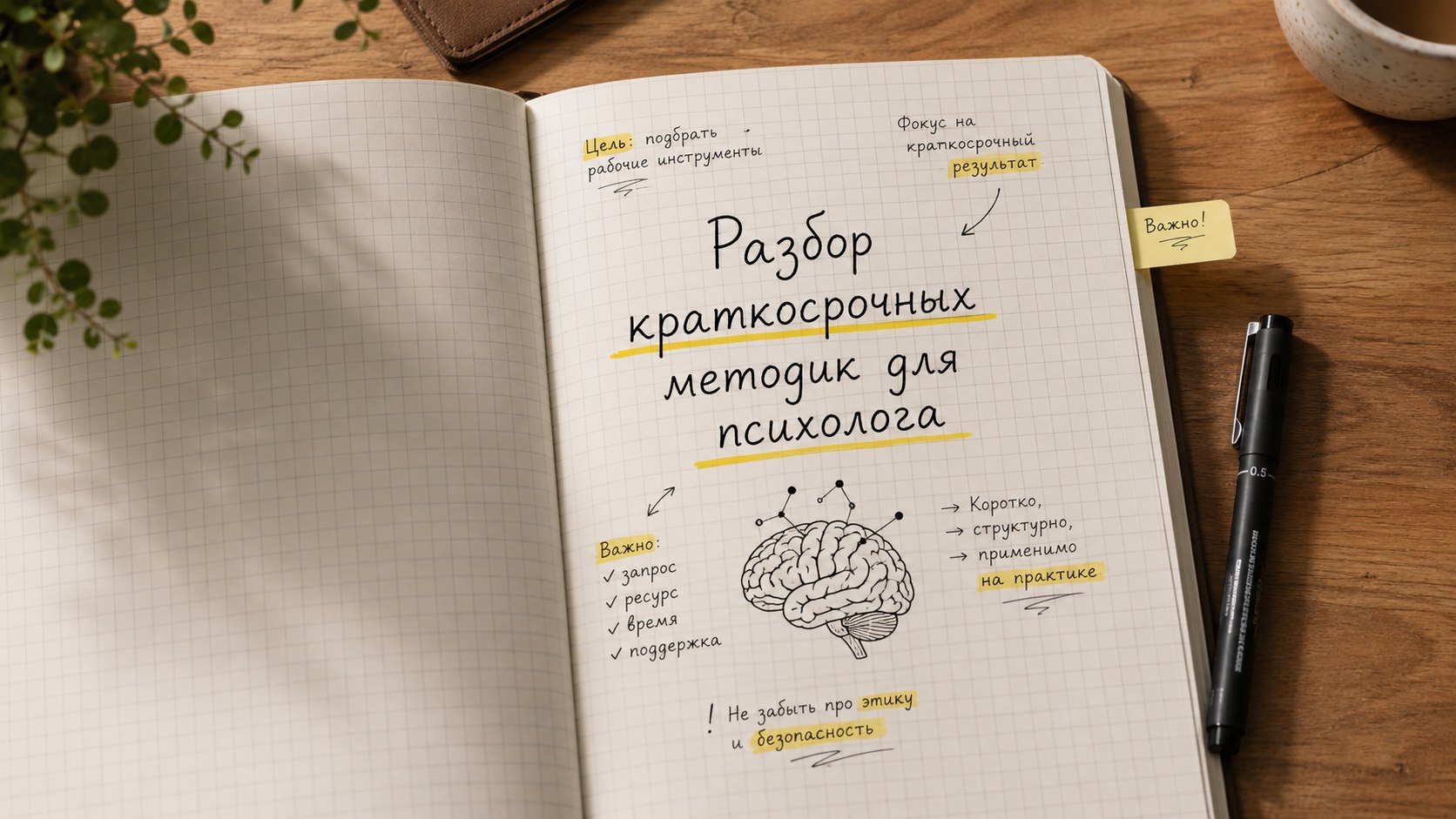Краткосрочные методики