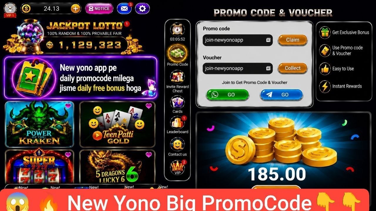 All Yono Free PromoCode
