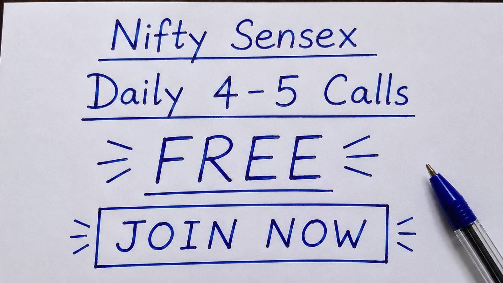 Nifty Banknifty Calls Free