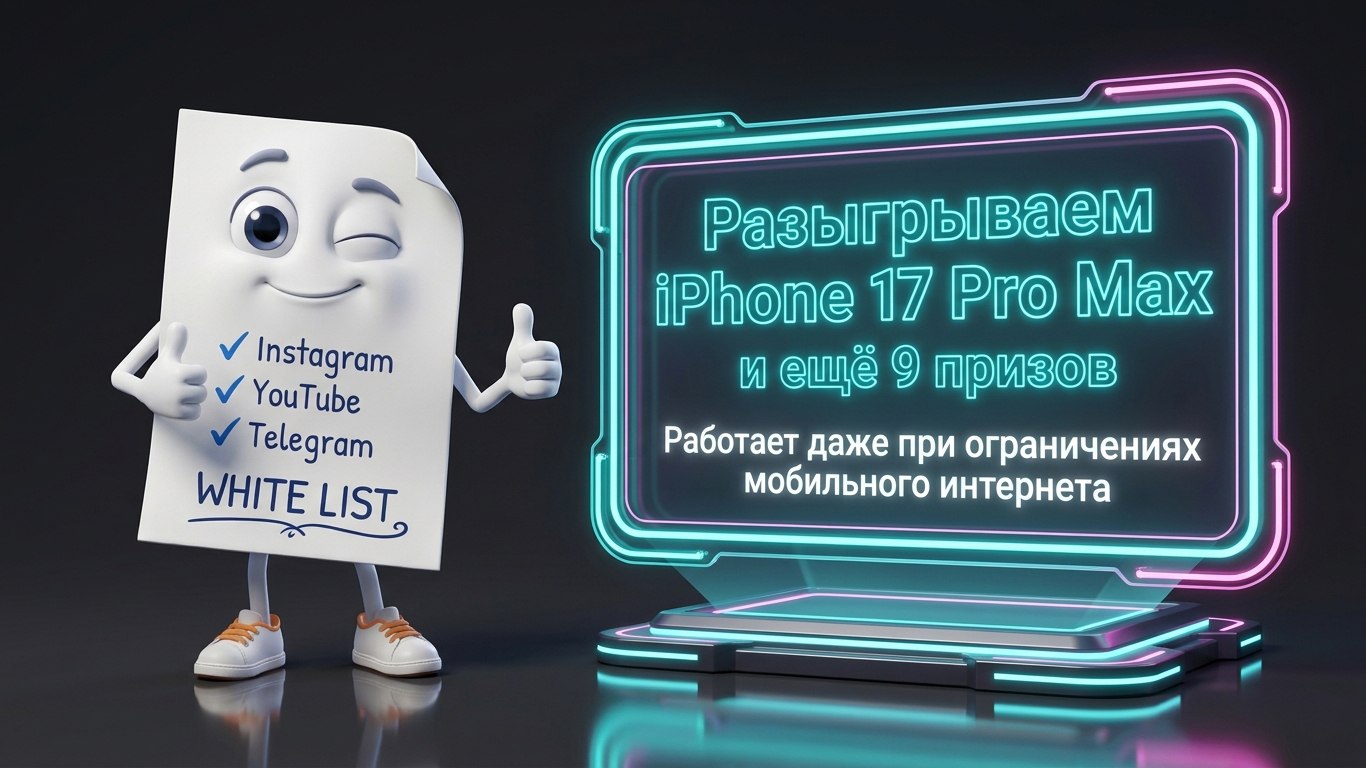 Белый VPN | обход белых списков | без ограничений