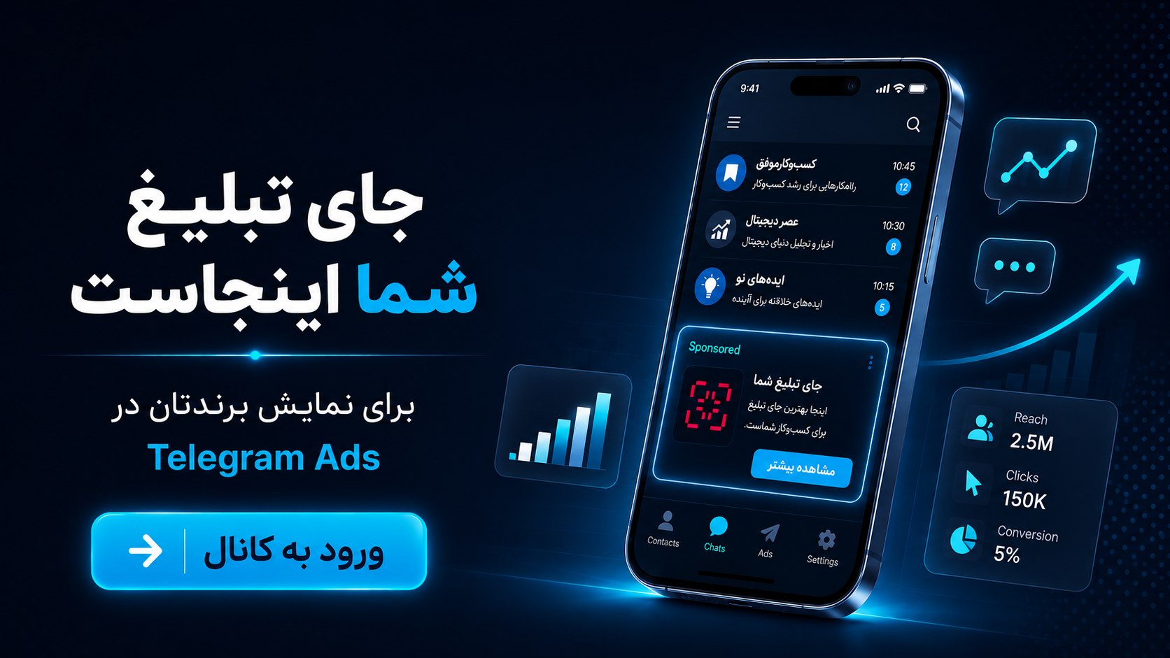 کولاک | تبلیغات در تلگرام