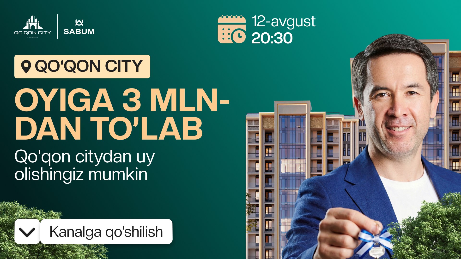 12-Avgust | Qo’qon City | Sabum